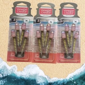 Yankee Candle Pink Sands Vent Sticks Set Of 3